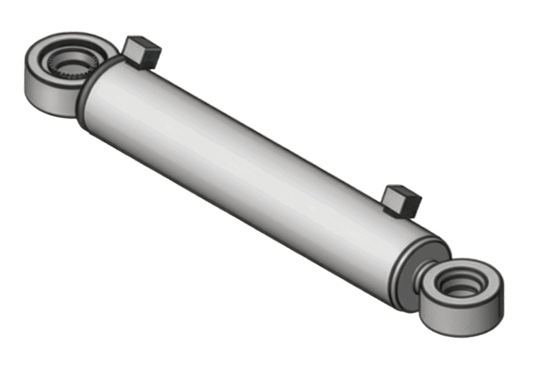 Hydraulikzylinder für Forstmaschinen