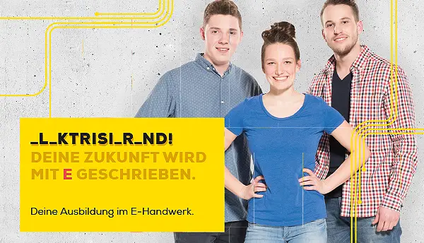Ausbildungsberufe im E-Handwerk
