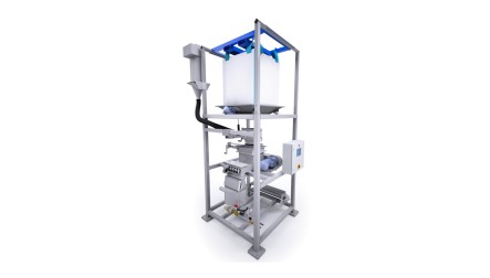 TOMAL discharge station micropollutant metering unit