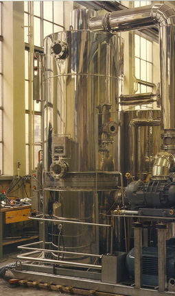 SCHICO plant construction ZYCLODEST, manufactured by Linde AG