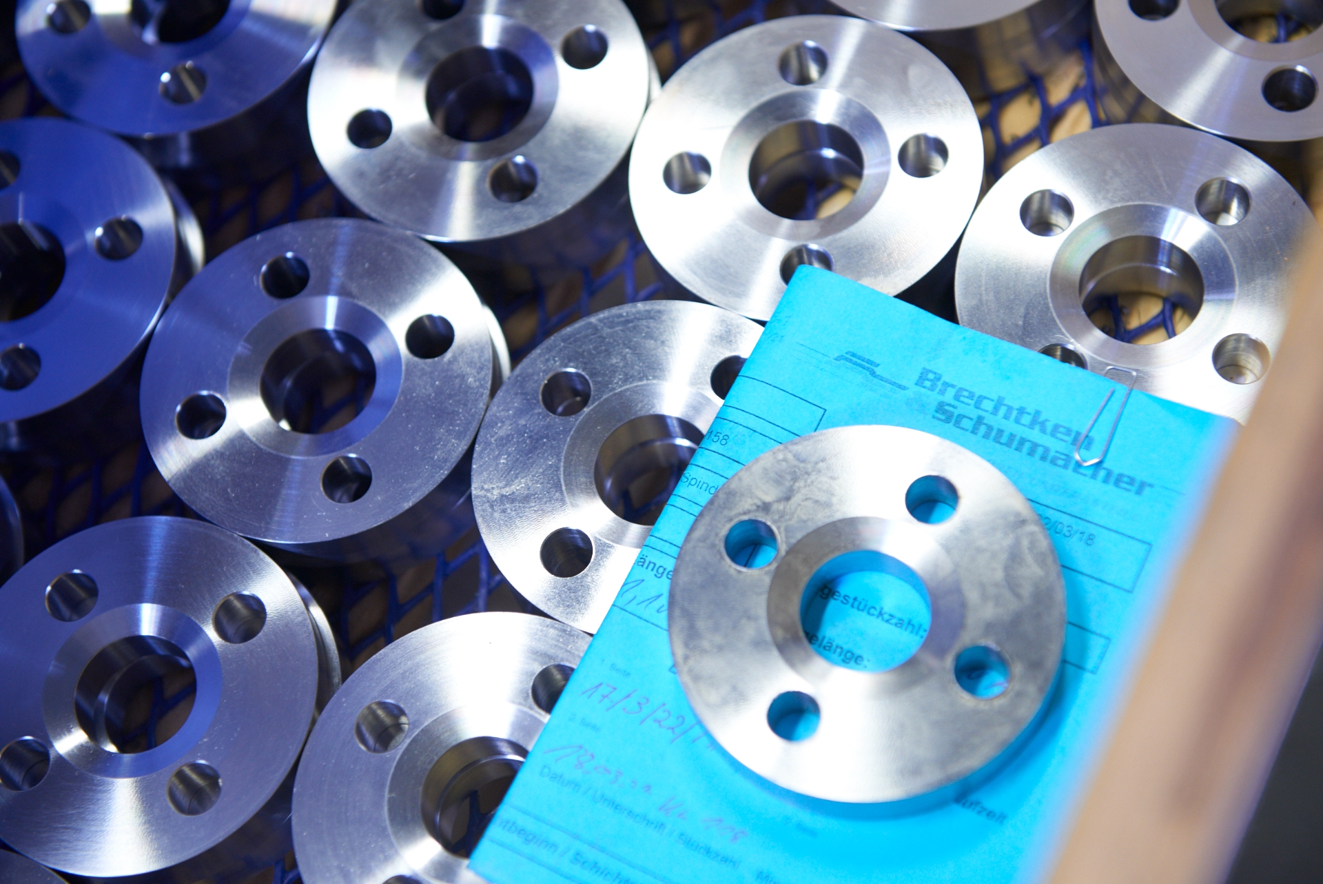 Completely machined component