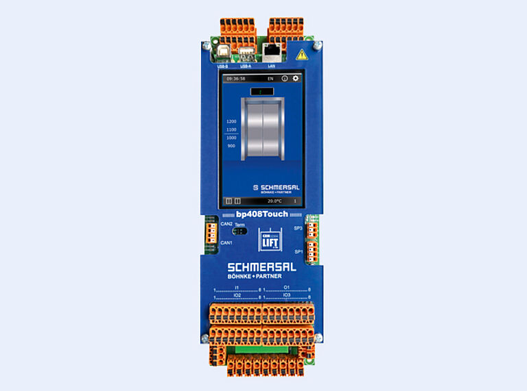 Steuerungssystem bp408Touch mit 5"-Touchscreen