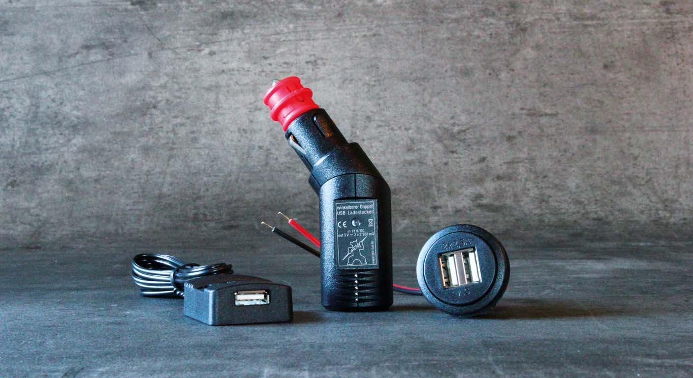 USB-Ladesteckdosen 12–24 V