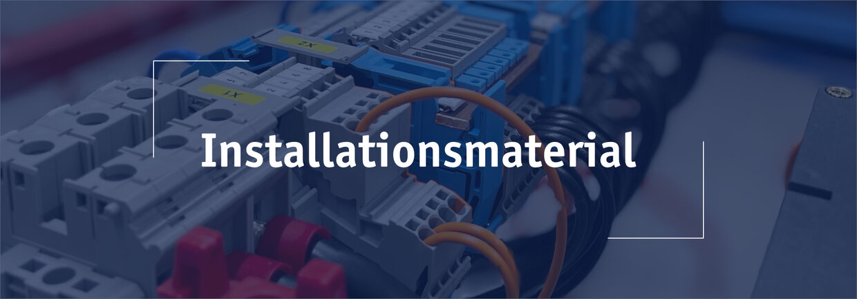 Sortiment Installationsmaterial