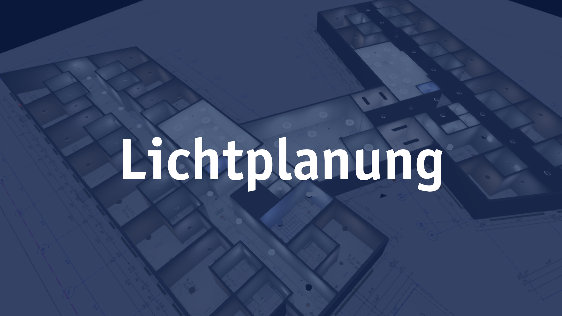 Beleuchtungskonzepte für Büro, Halle und Außenbereich