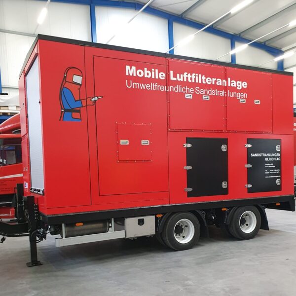 Mobile Luftfilteranlage