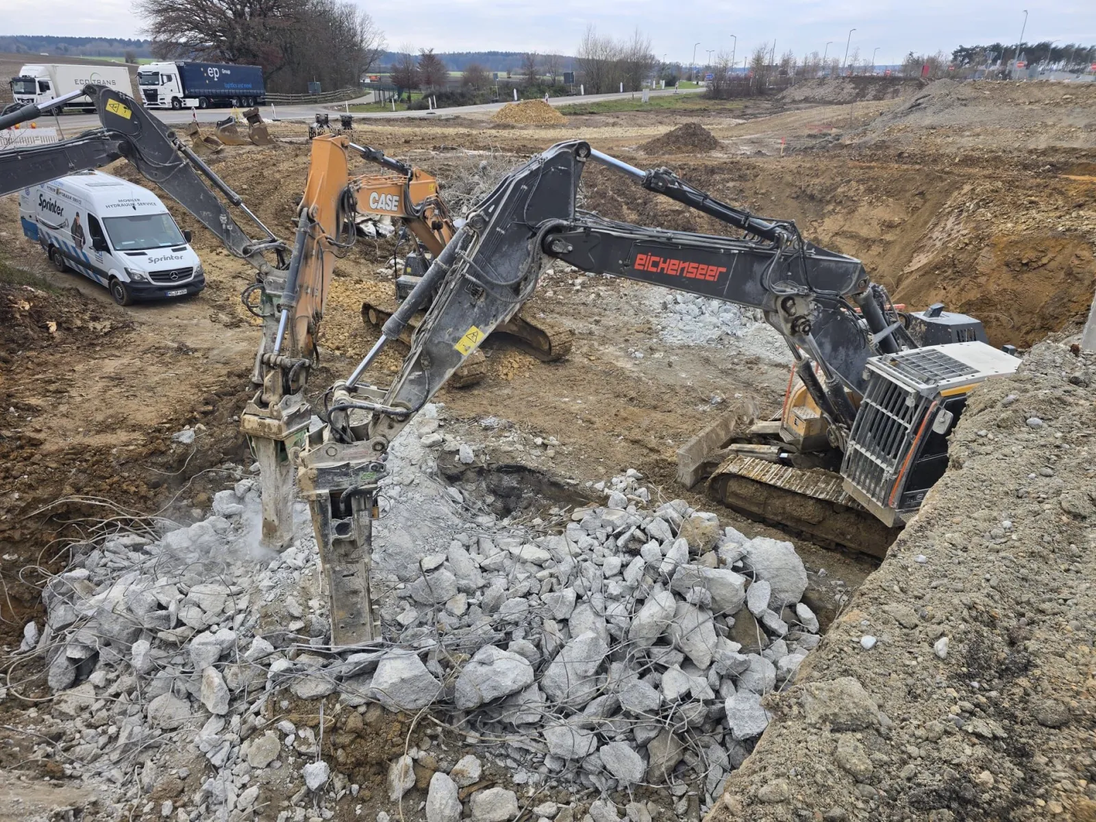 Recycling-Einsatz