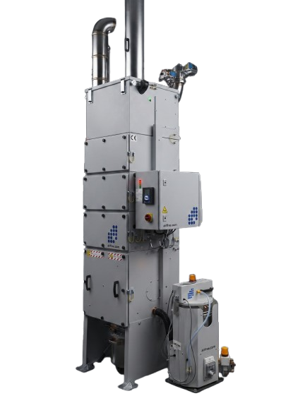 Staubfiltrationssystem (Patronen-/Schlauchfilter)