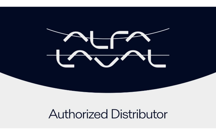 Alfa Laval Doppelpartner-Plakette