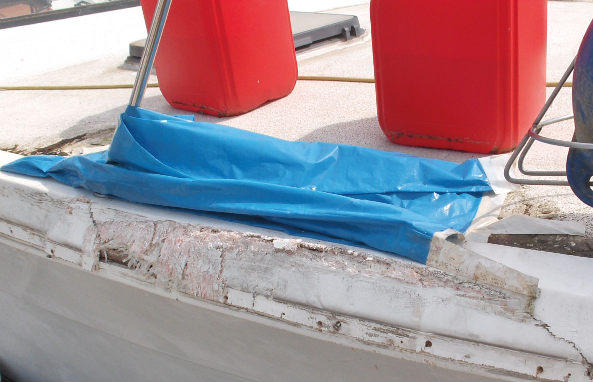 Gelcoat-Reparatur