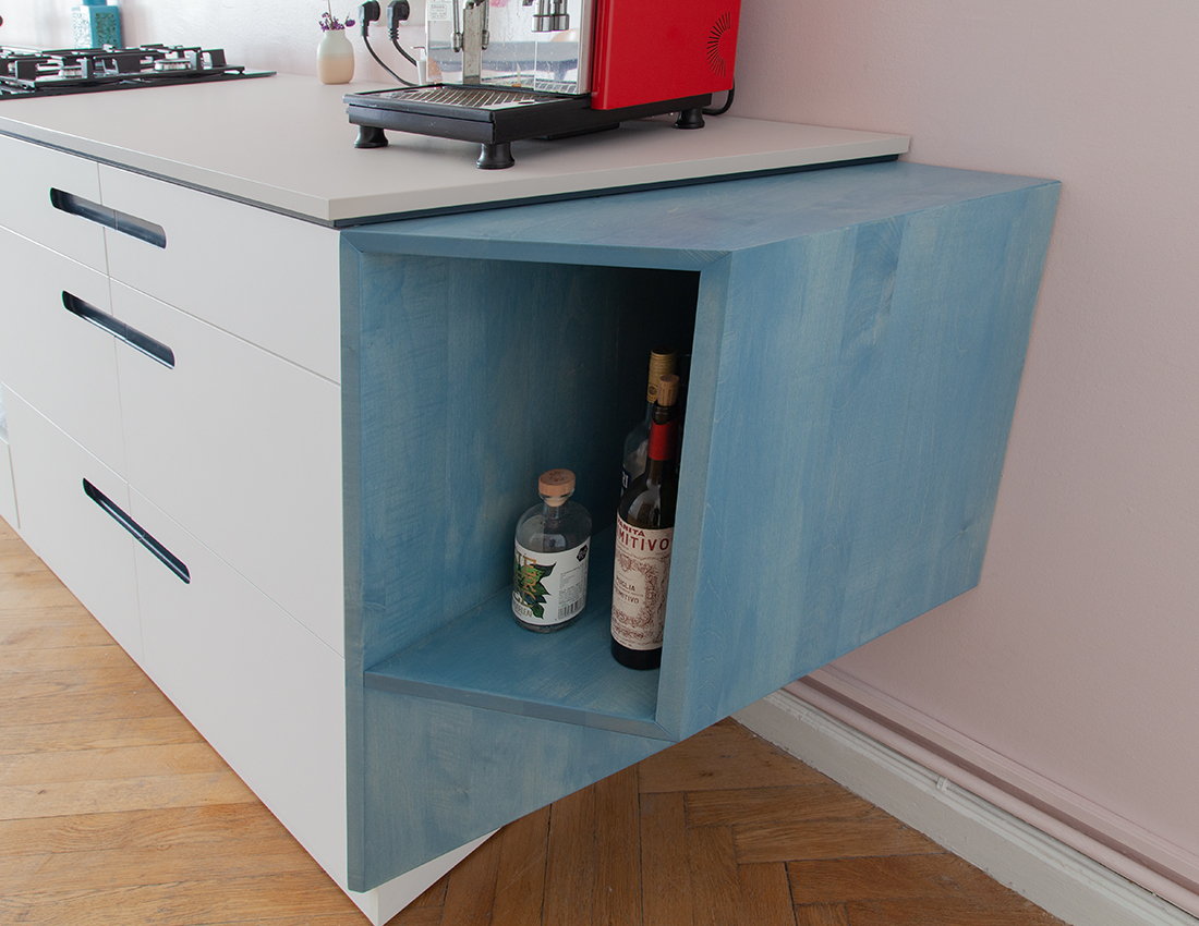 Einbauschrank Schlafzimmer mit lackierten Fronten