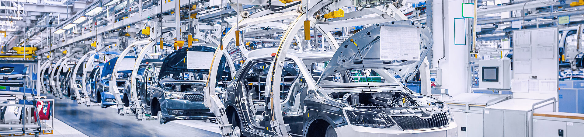 Automobilproduktion – einer der Zielbranchen