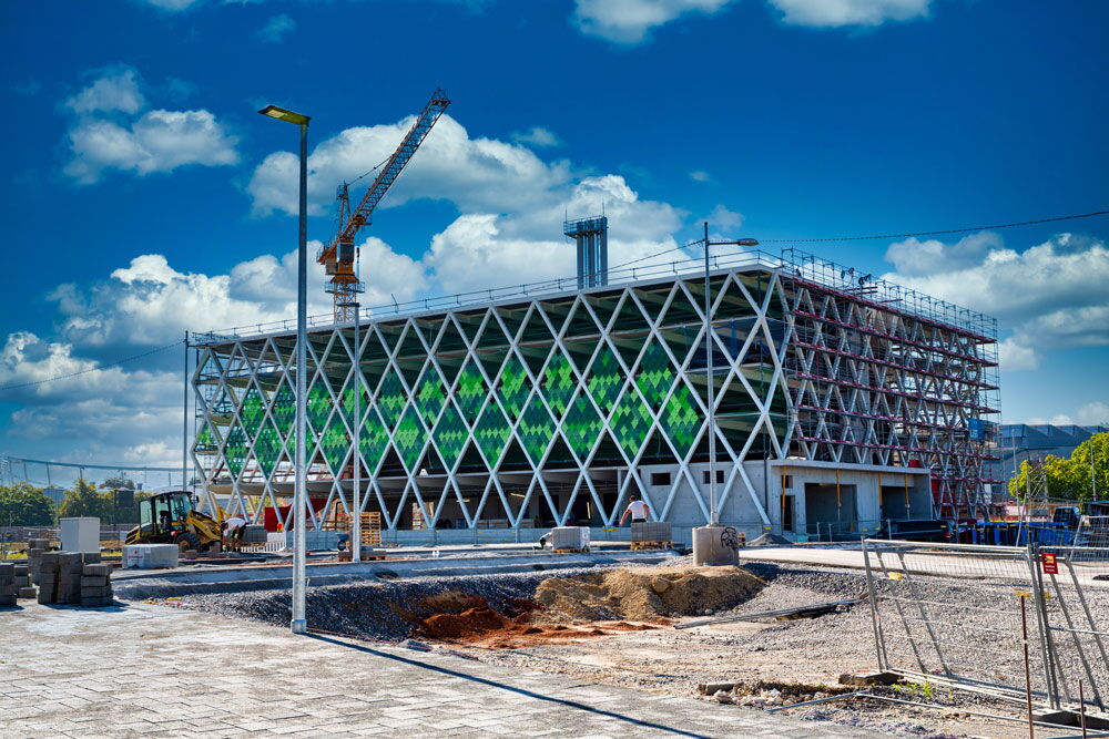 Baustelle Parkquartier Q16 Stuttgart