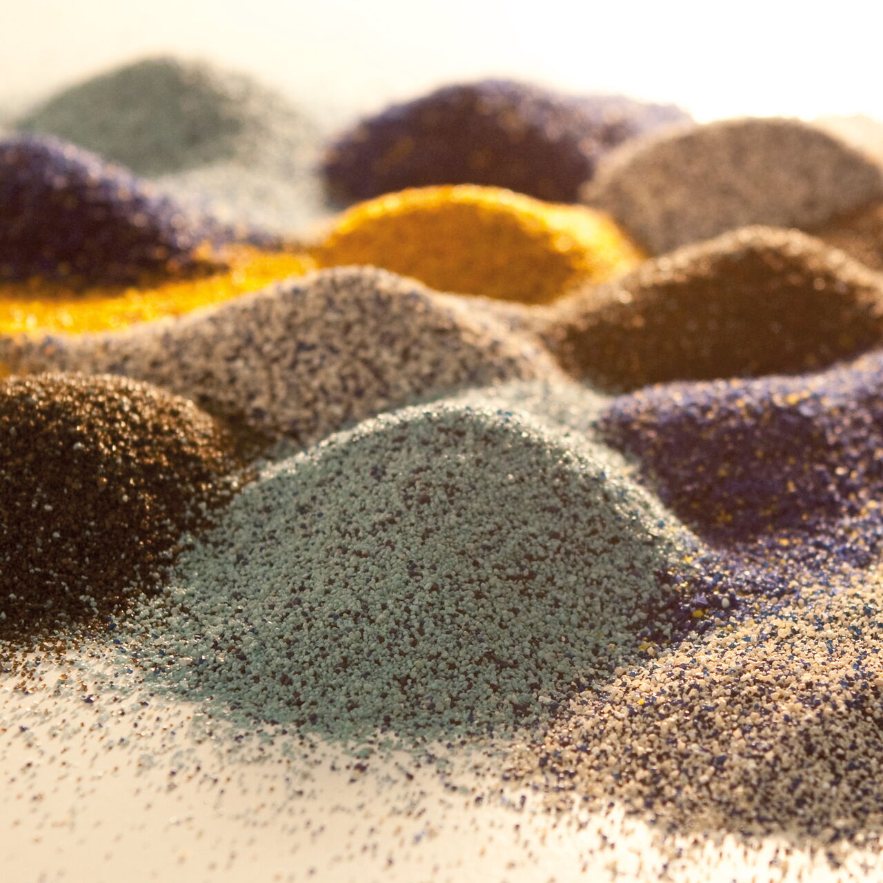 Quarzsand als Einstreumaterial