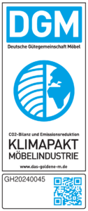 Logo Klimapakt der Möbelindustrie