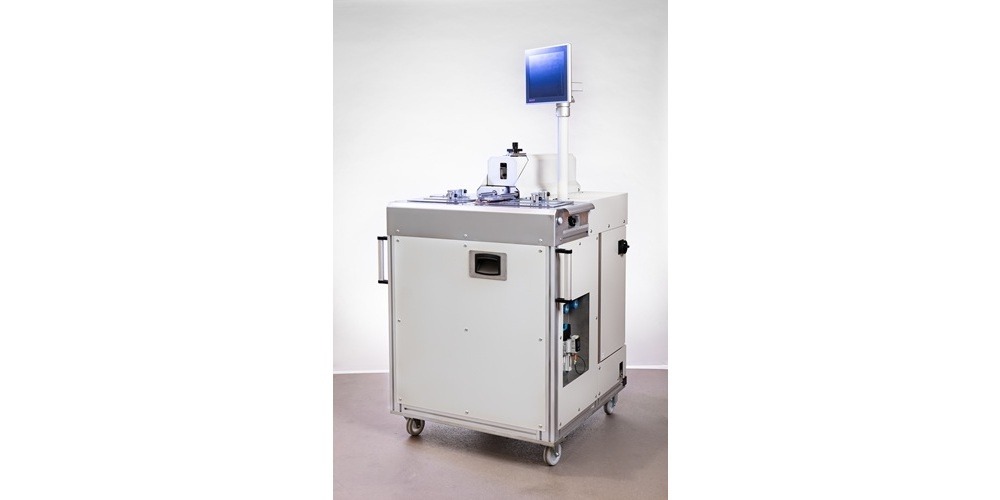 Abroll-Richtmaschine