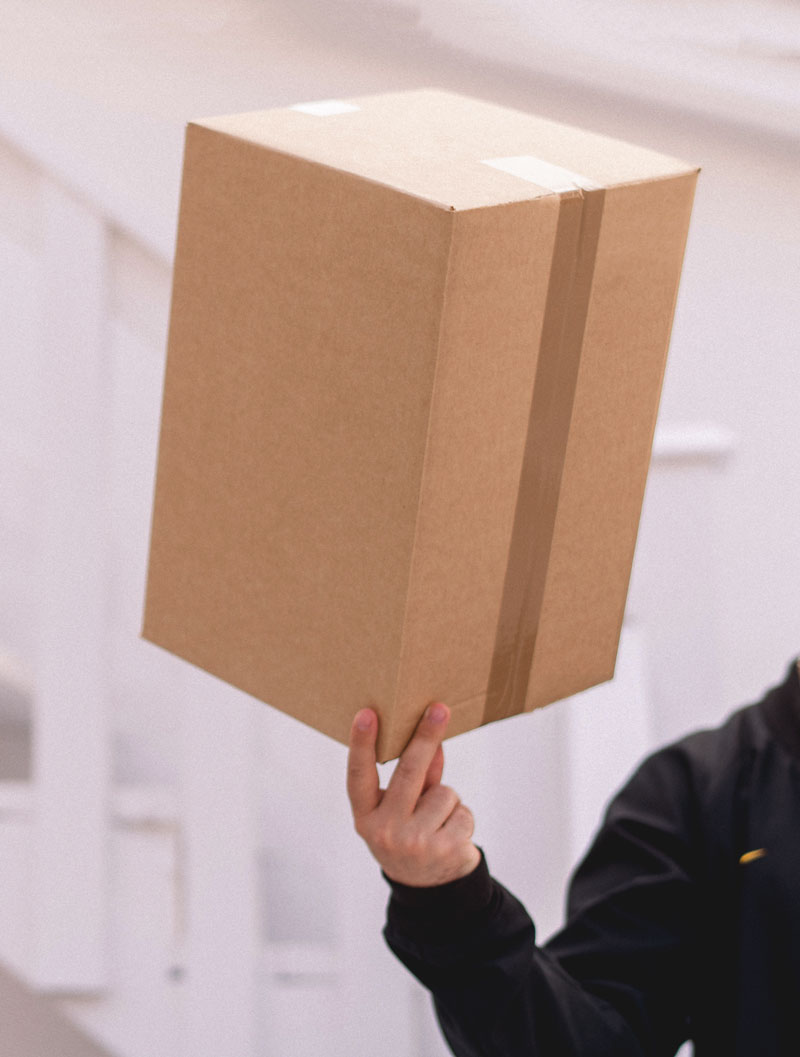 Verpackung und Versand der Fertigteile