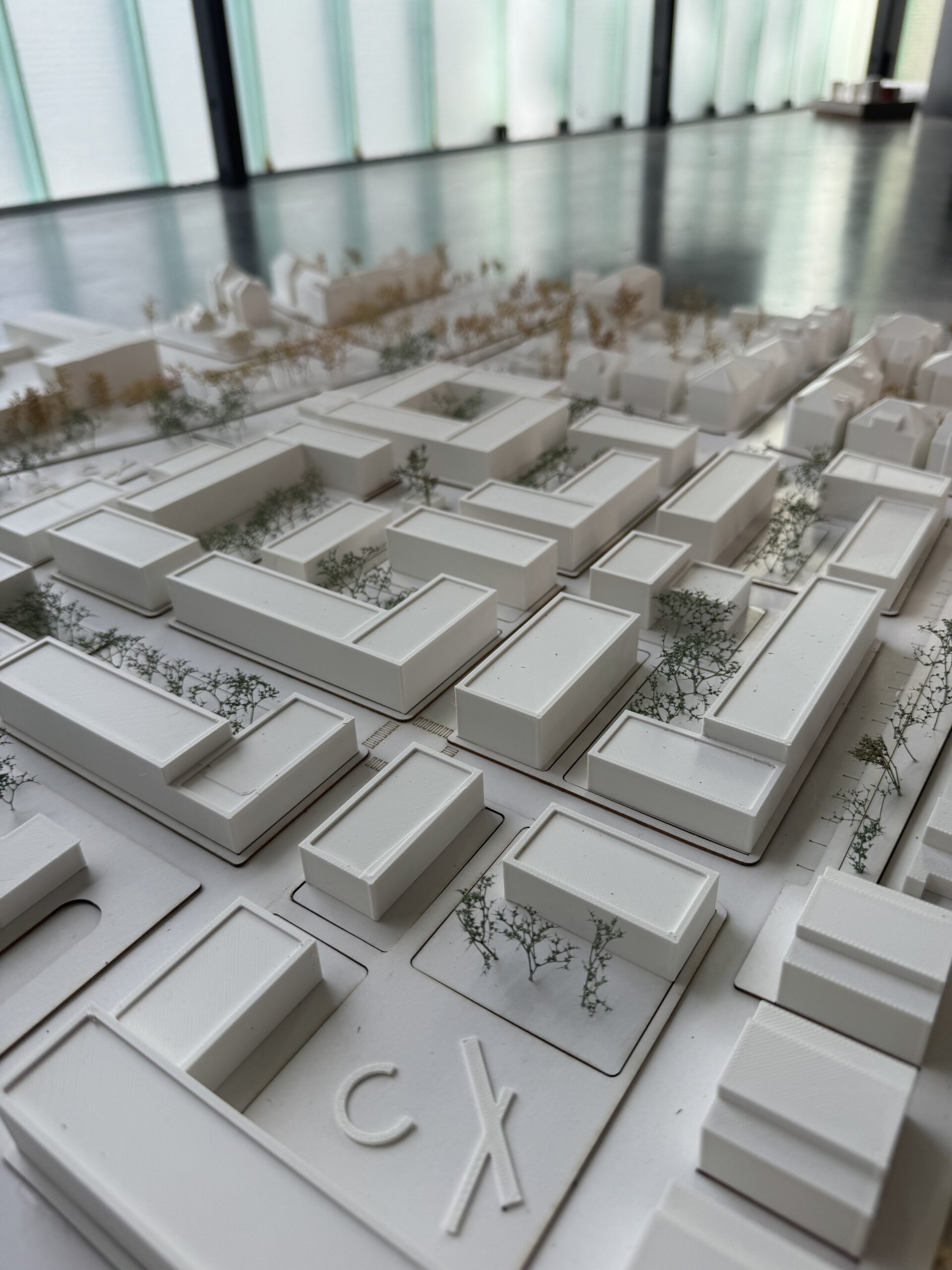 Großformatiges Stadtmodell Braunschweig