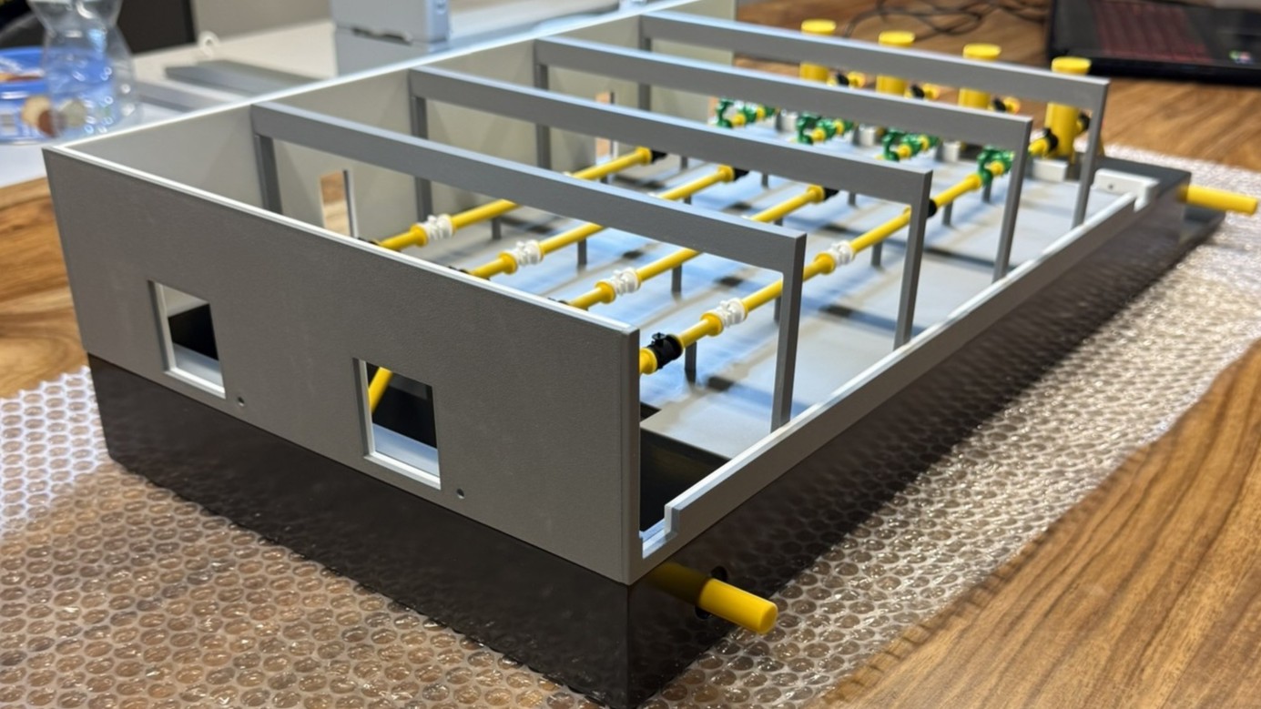 Maßstabsmodell Produktionsstätte Gastechnik