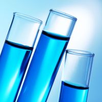 Reagenzgläser mit Spezialchemikalien