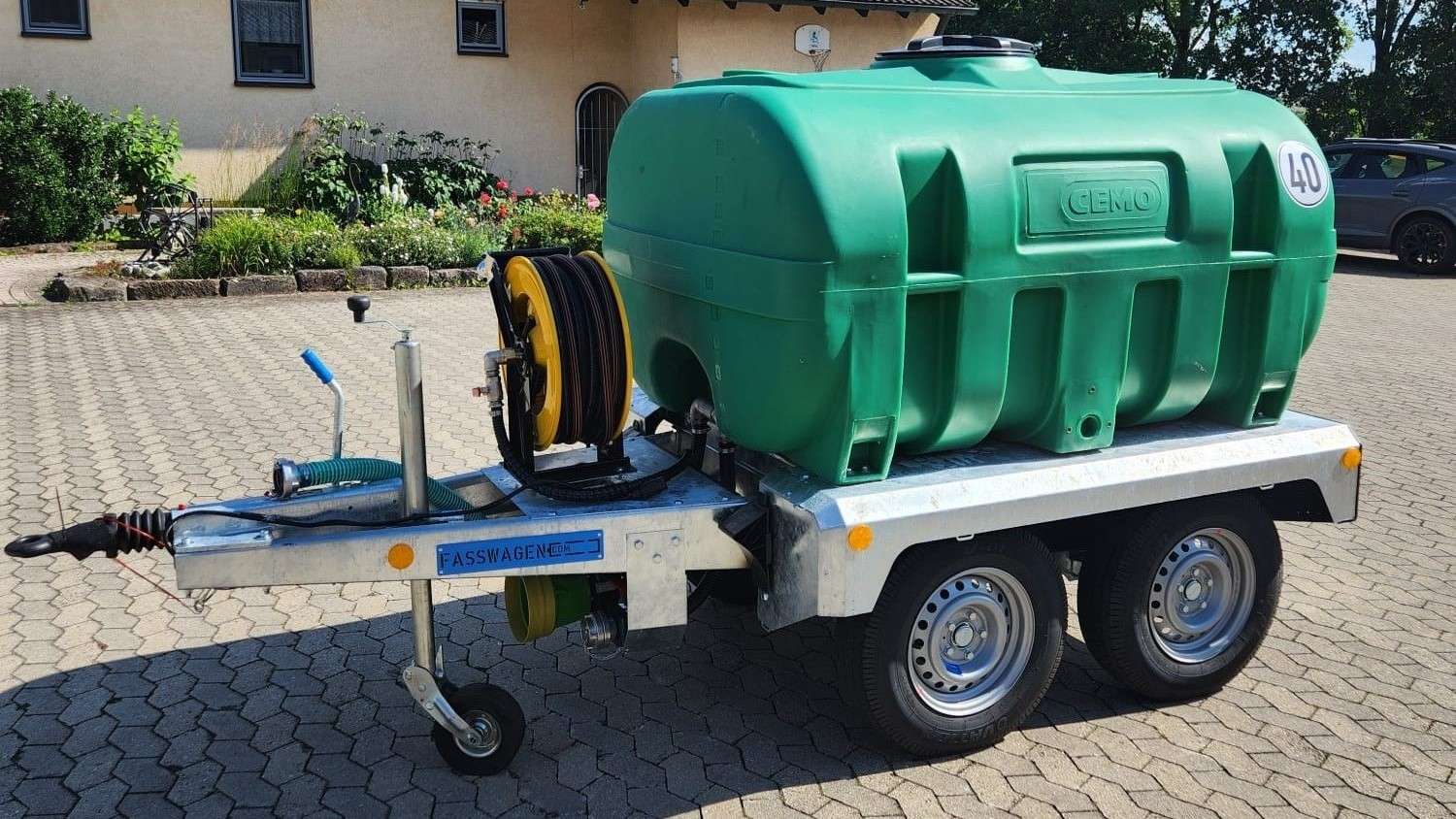 Schmalspur-Fasswagen für Kommunen