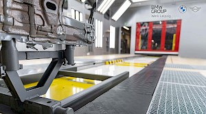 Flächenabsicherung einer Produktionslinie im BMW Group Werk Leipzig