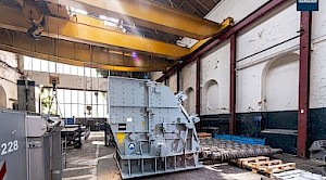 Absicherung eines Prallbrechers bei HAZEMAG mit HST