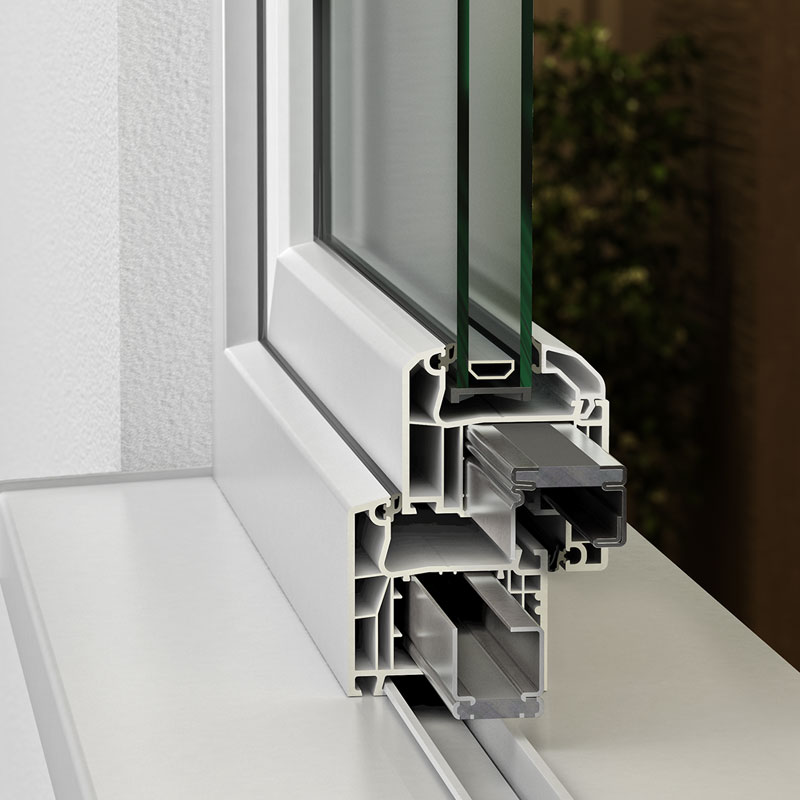 Verstärkungsprofile für PVC-Fenster und -Türen