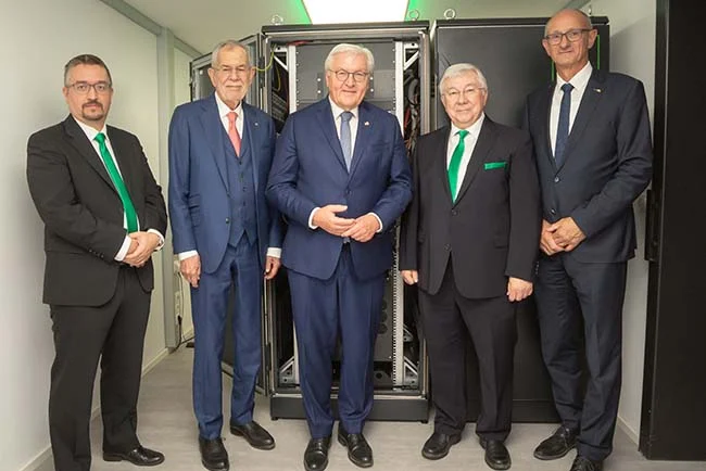 Besuch der Bundespräsidenten Deutschlands und Österreichs bei AQT