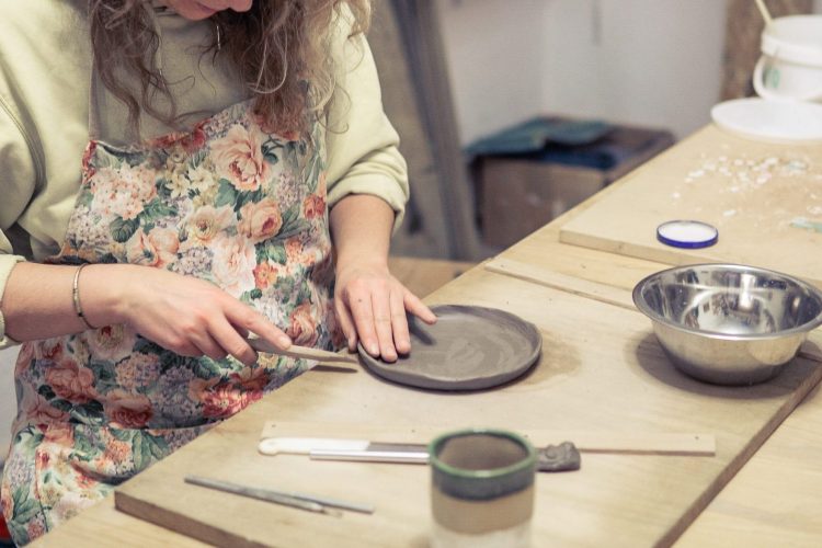 Werkstattimpression Keramik Kollektiv