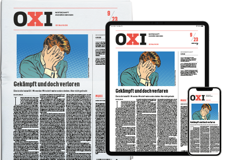 Aktuelle OXI-Ausgabe
