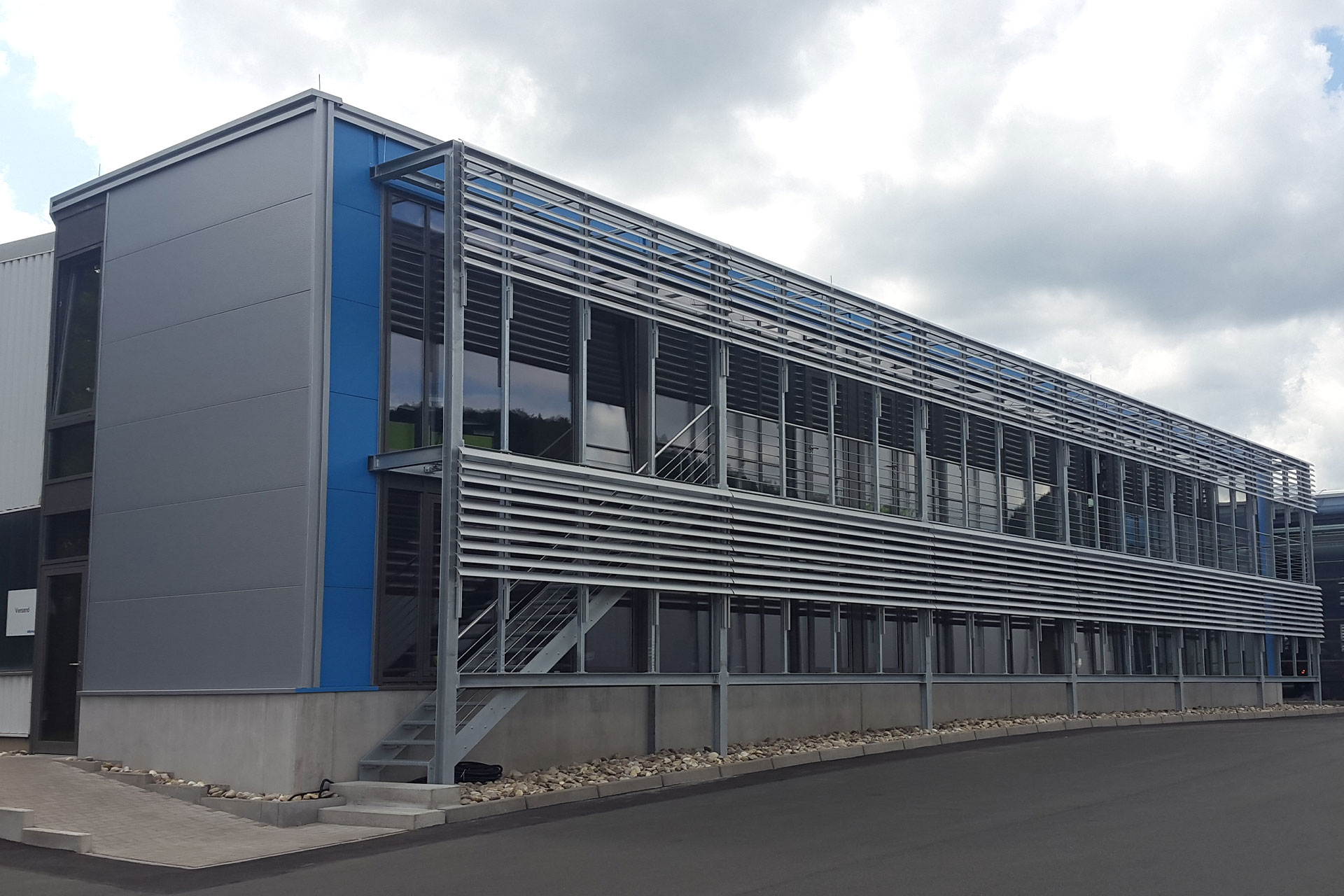 Stahlbau-Projektkonstruktion