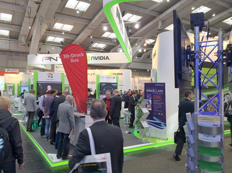 3D-Druck live auf Messe (PNY)