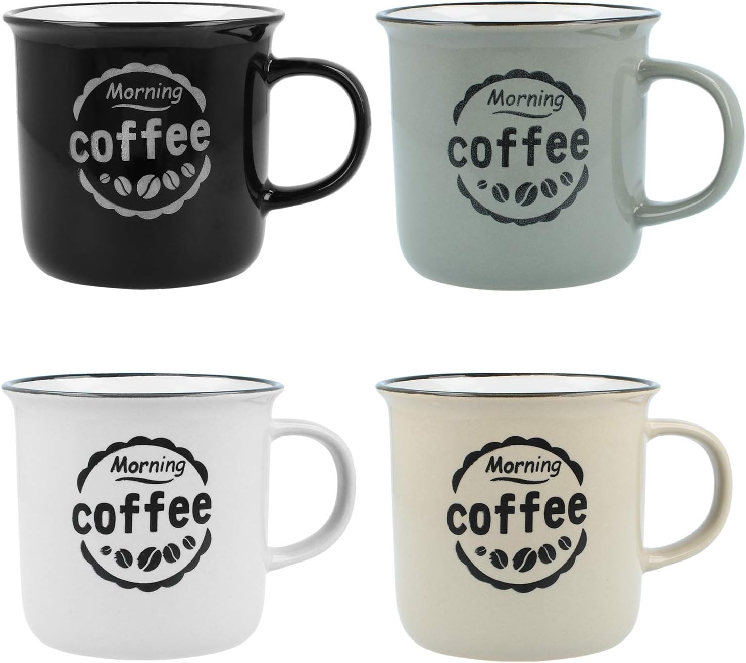 Kaffeebecher im Vintage-Design