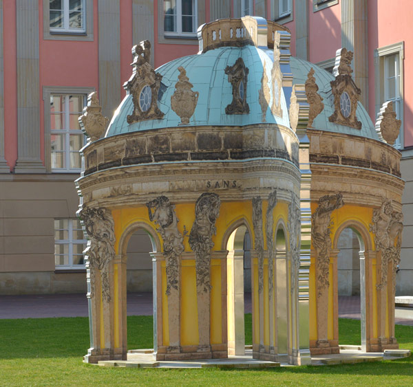 Kunstwerk „Zugabe“ im Landtagsschloss