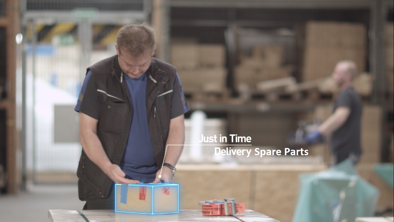 Servicetechnik vor Ort