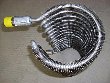 Gebogener Wärmeaustauscher (V2A/V4A)