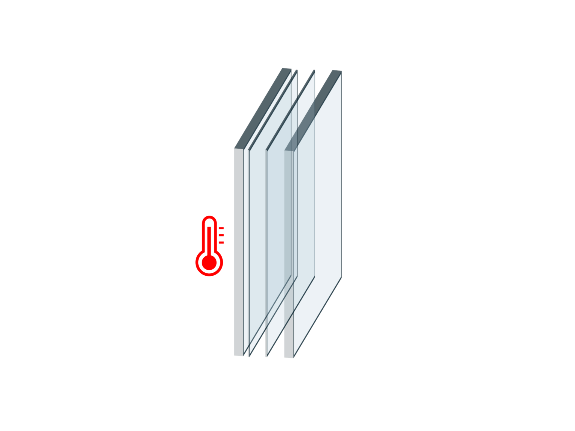Adaptives Isolierglas ClimaVision® adaptive