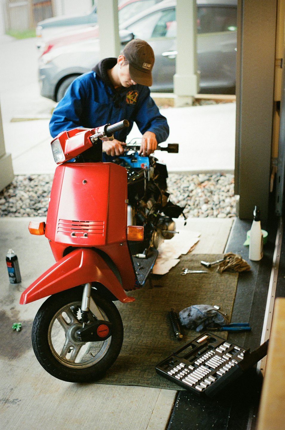 Roller-Reparatur