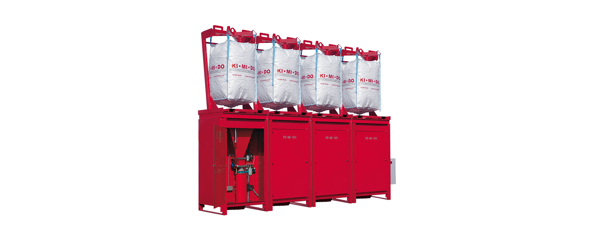 Pulverdosiermaschine PFD 4 WS für Pulver, Compact-Pigmente und Granulate