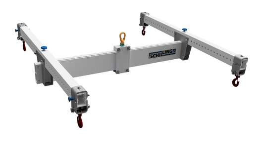 H-Traverse aus Aluminium