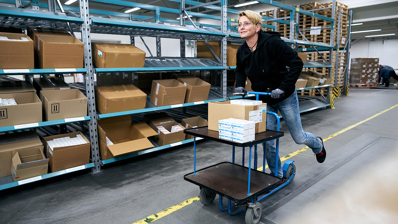 Lager: Retouren und Verpackungen