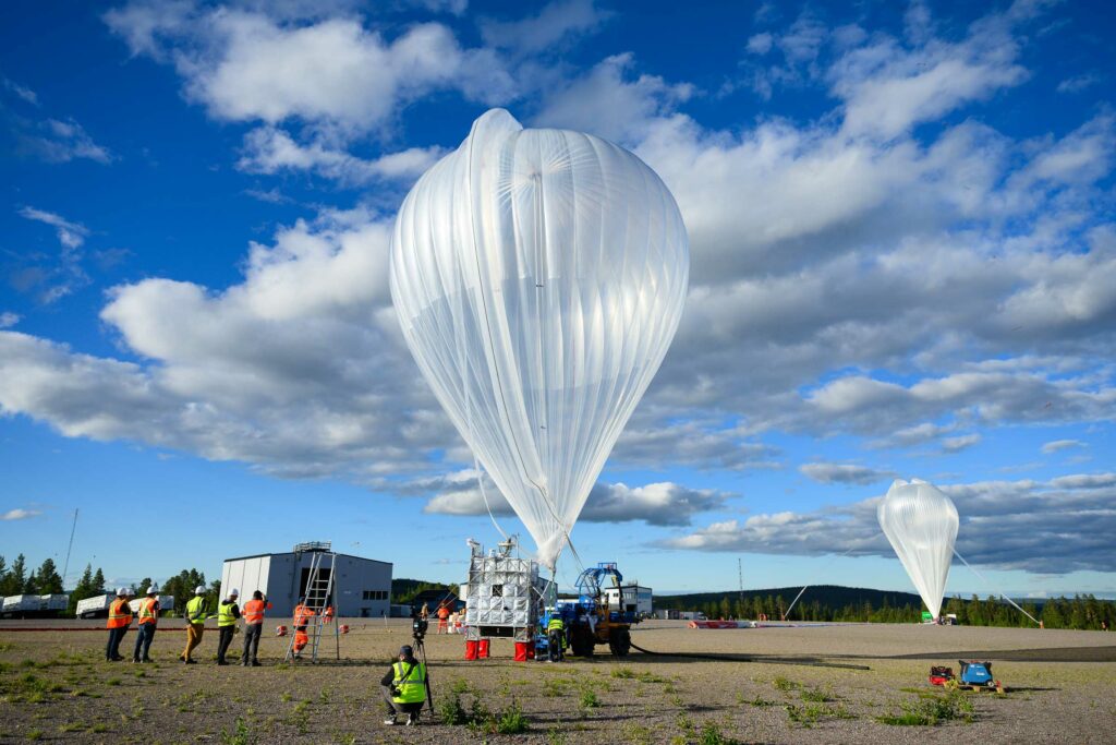 IoT-Anwendung mit Stratosphärenballon
