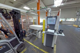 Rohlingswagenbeladeeinrichtung