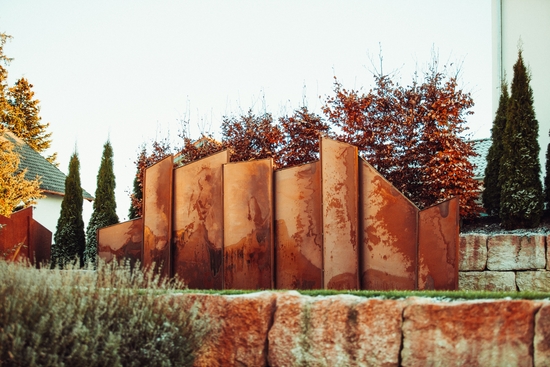 Sichtschutzwand Modern Art