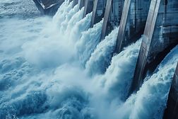 Wasserkraft-Visualisierung