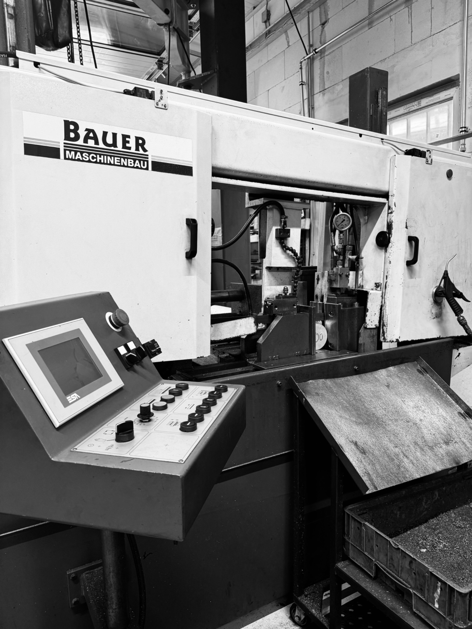 Bauer Bandsäge für Rohteilzuschnitt