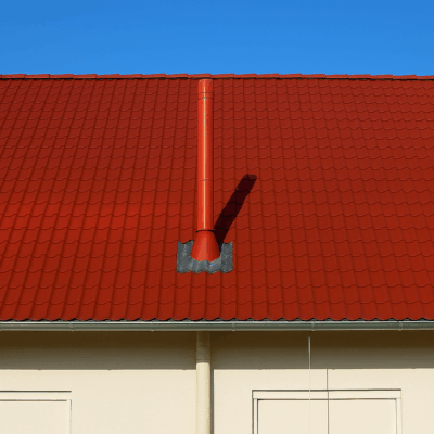 Pulverbeschichteter Schornstein (RAL)