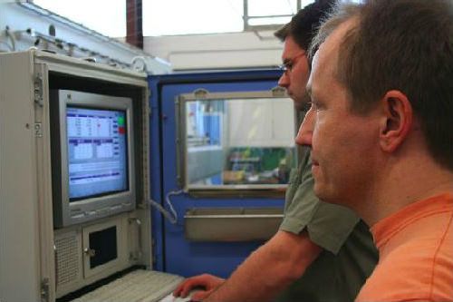 Entwicklungsteam bei der Softwareentwicklung
