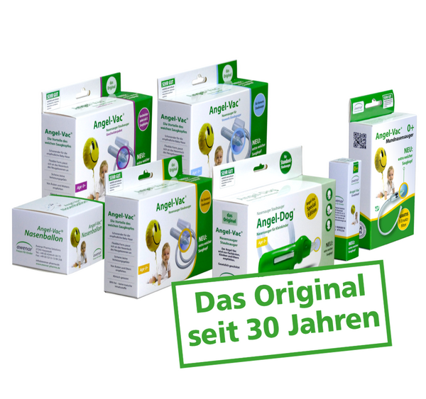 Nasensauger für Babys seit 30 Jahren